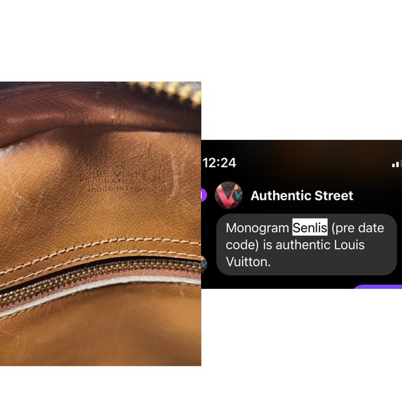 Authentic Louis Vuitton Senlis crossbody shoulder bag - Picture 8 of 15